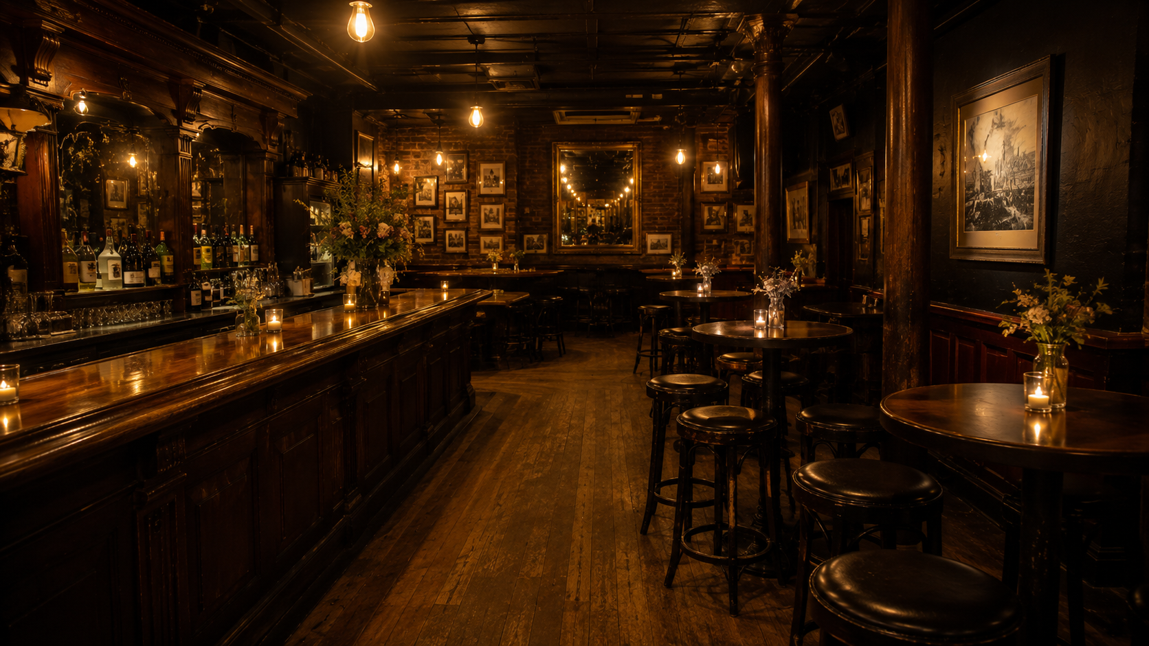 The Founders' Bar interior at The Foundry Playhouse